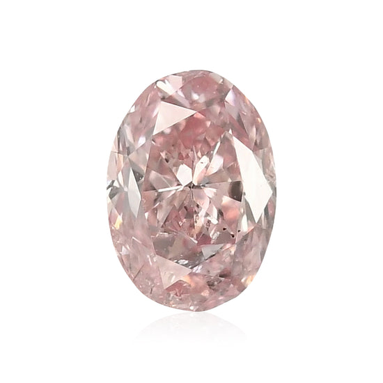 0,20 Karat Fancy Pink Oval-Diamant (I1) GIA