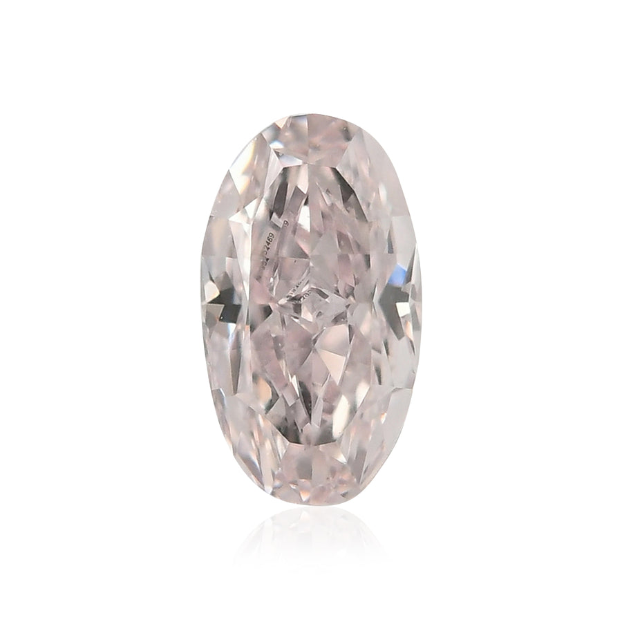 Diamante Ovale Rosa Molto Chiaro 0,34 Carati VVS1 GIA