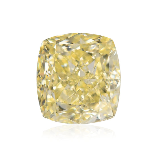 1,41 Karat Fancy Light Yellow Cushion Diamant SI1 GIA