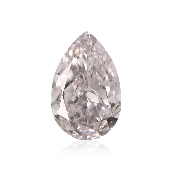 0,51 Karat Sehr Heller Rosa Birnen-Diamant SI1 GIA