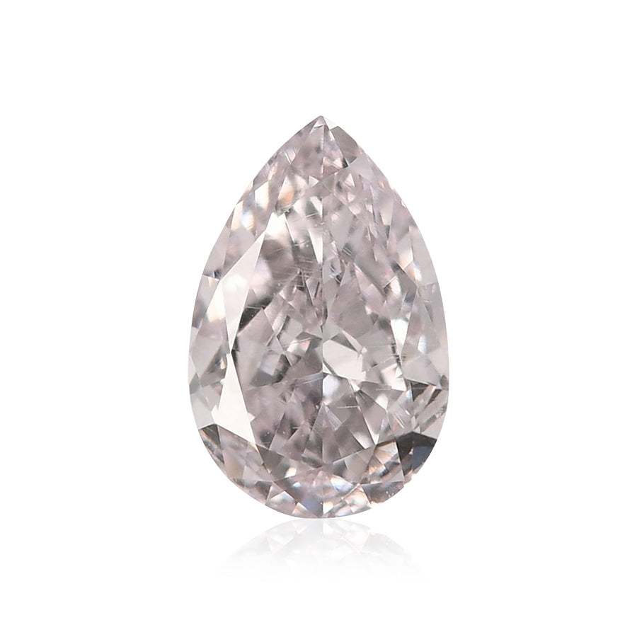0.51 Carat Very Light Pink Pear Diamond SI1 GIA
