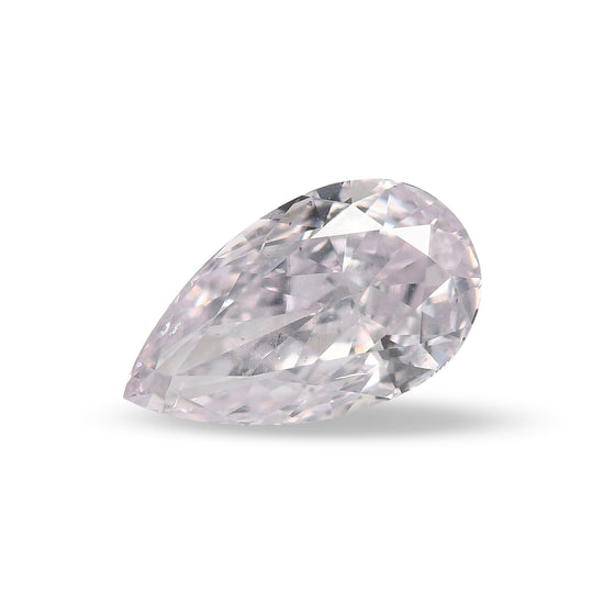 0.72 Carat Very Light Pink Pear Diamond SI1 GIA