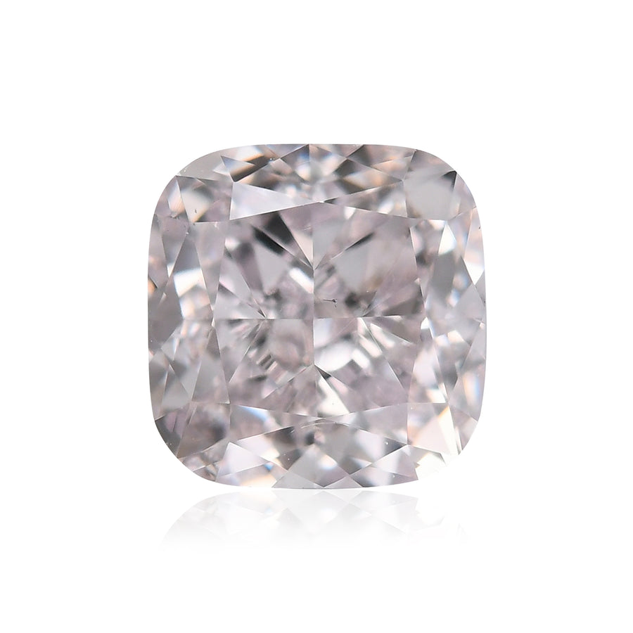 1.53 Carat Very Light Pink Cushion Diamond VS2 GIA