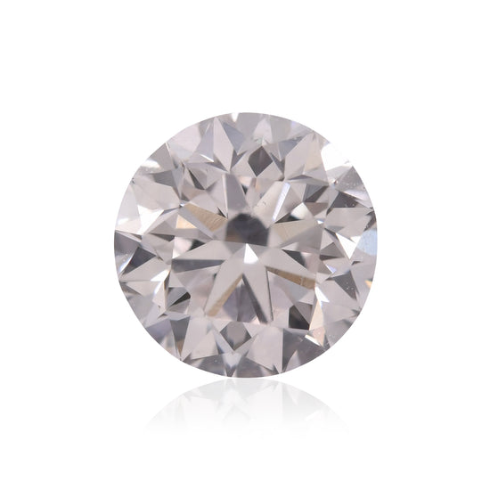 1,00 Karat Faint Pinkish Brown Round Brilliant Diamant SI2 GIA