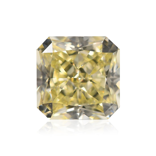2.03 Carat Fancy Yellow Radiant Diamond VVS1 GIA