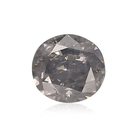 0.54 Carat Fancy Gray Cushion Diamond  GIA
