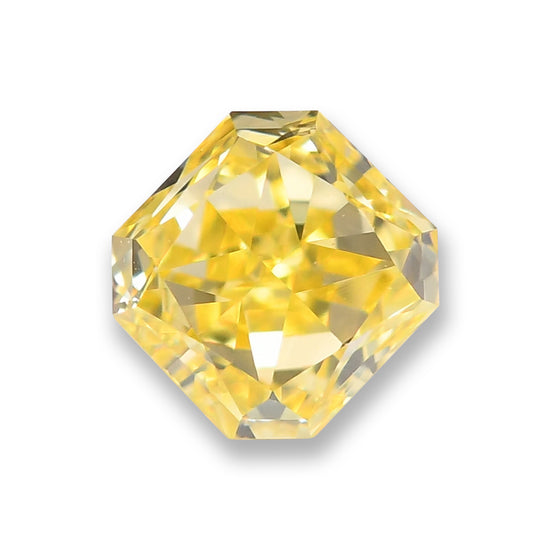 0.36 Carat Fancy Yellow Radiant Diamond (VS2)