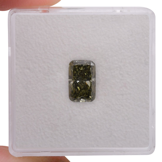 1.25 Carat Chameleon Cushion Diamond VS1 GIA
