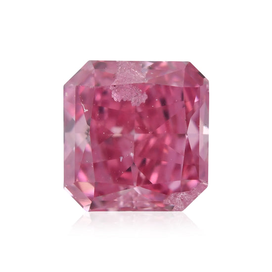 0,35 Karat Fancy Vivid Purplish Pink Radiant Argyle Diamant I2 GIA