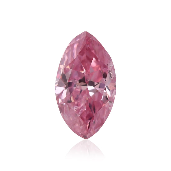0,14 Karat Fancy Intense Purplish Pink Marquise Diamant (I2) GIA