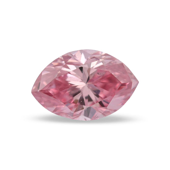 0,15 Karat Fancy Intense Pink Marquise Diamant SI2 GIA