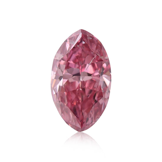 0,15 Karat Fancy Intense Pink Marquise Diamant SI2 GIA