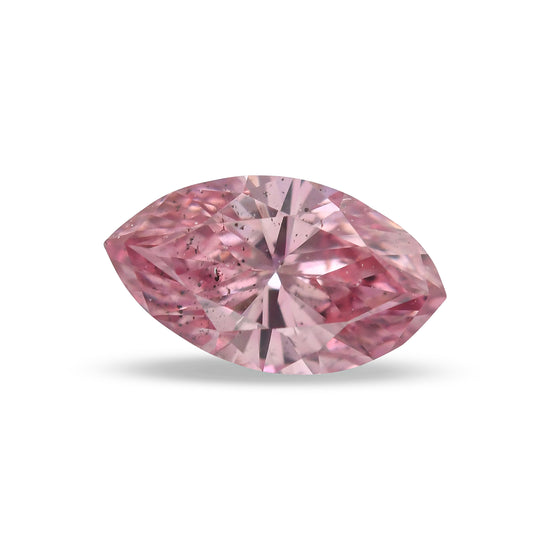 0.18 Carat Fancy Intense Pink Marquise Diamond SI2 GIA