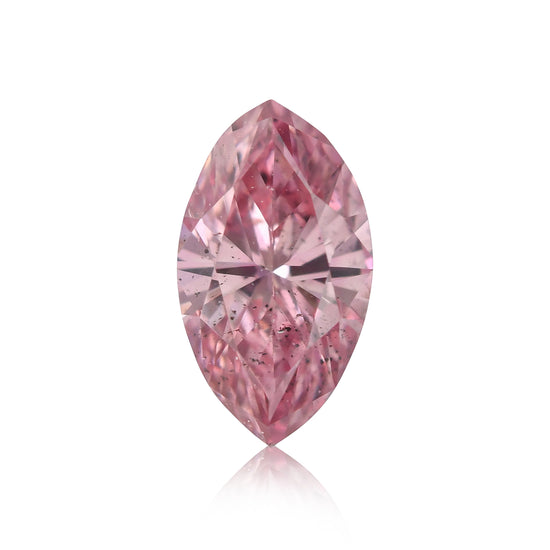 0,18 Karat Fancy Intense Pink Marquise Diamant SI2 GIA