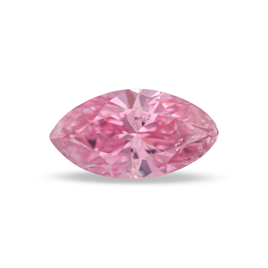0,20 Karat Fancy Vivid Pink Marquise Diamant SI2 GIA