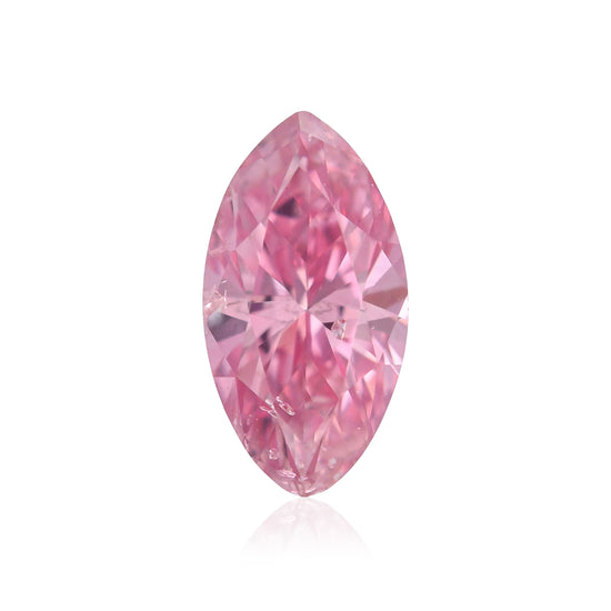 0,20 Karat Fancy Vivid Pink Marquise Diamant SI2 GIA
