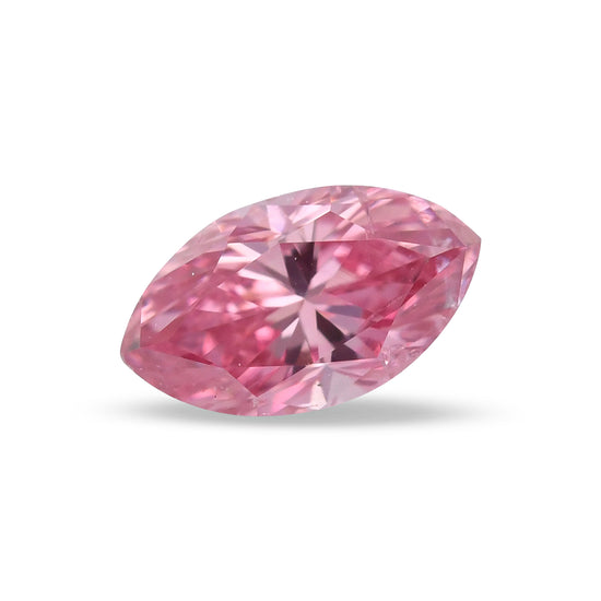 0,20 Karat Fancy Vivid Pink Marquise Diamant SI2 GIA
