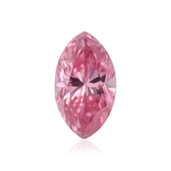 0,20 Karat Fancy Vivid Pink Marquise Diamant SI2 GIA