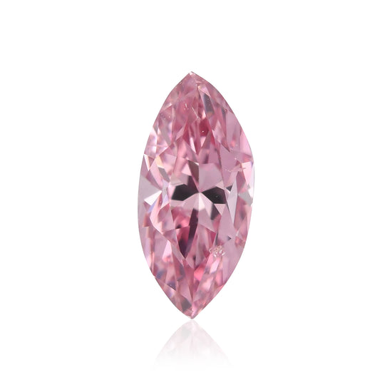 0,21 Karat Fancy Intense Purplish Pink Marquise Diamant SI2 GIA