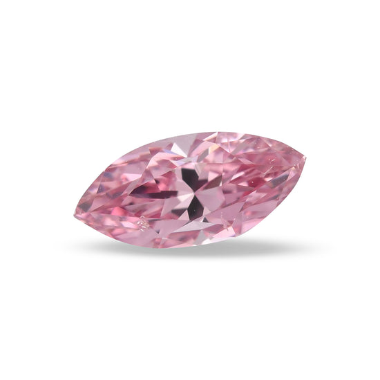 0.21 Carat Fancy Intense Purplish Pink Marquise Diamond SI2 GIA