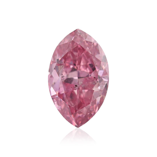 0,31 carati Fancy Intense Purplish Pink Diamante Argyle a Marquise SI2 GIA