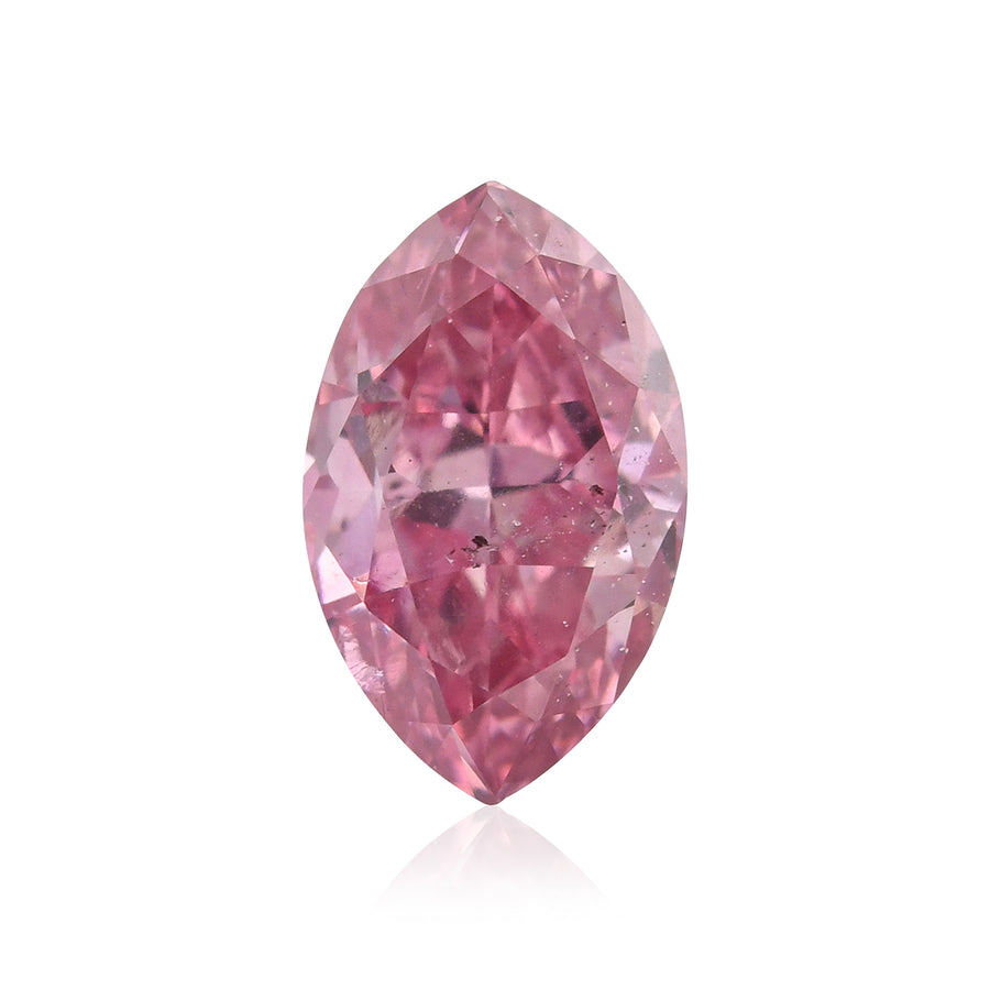 0.31 قيراط ألماسة Argyle ماركيز بلون Fancy Intense Purplish Pink بدرجة نقاء SI2 من GIA