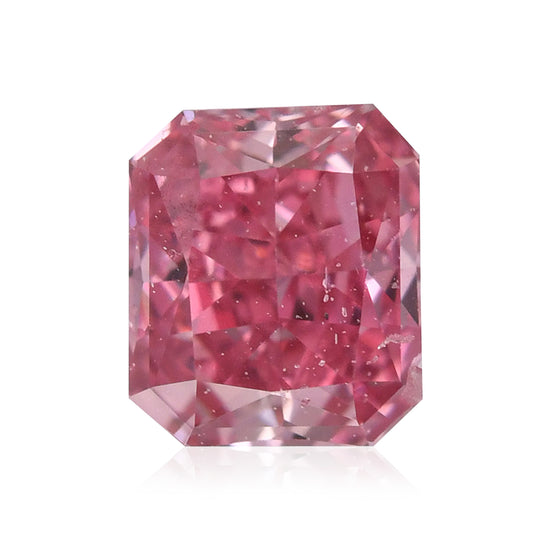 Diamante Radiant Rosa Intenso Fancy da 0,20 Carati SI2 GIA