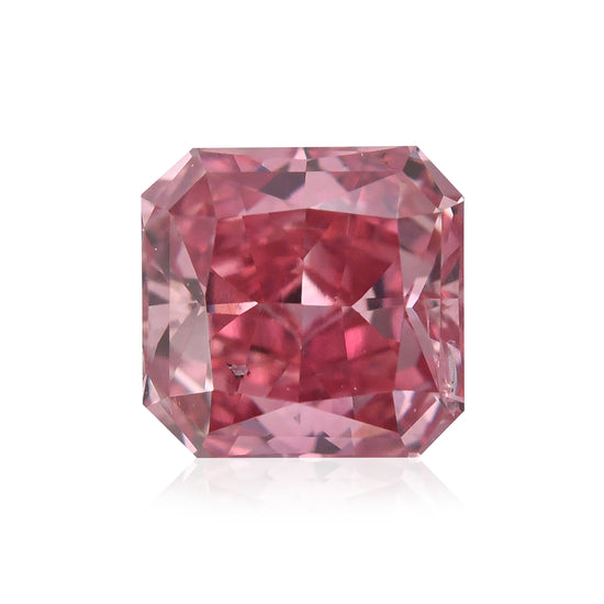 Diamante Argyle Radiant Rosa Intenso Fancy da 0,29 carati SI2 GIA