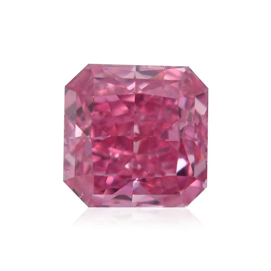 Diamante Argyle Radiant Fancy Vivid Purplish Pink da 0,43 Carati SI2 GIA e Argyle
