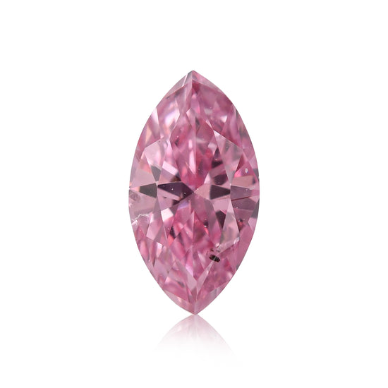 0,14 Karat Fancy Intense Purplish Pink Marquise Diamant (I1) GIA