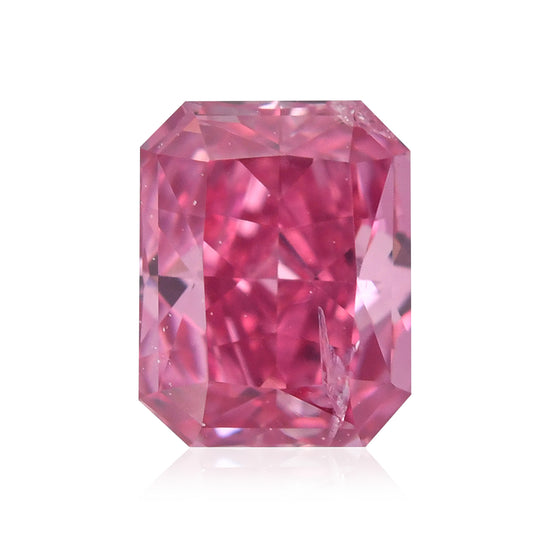 0,31 Karat Fancy Vivid Purplish Pink Radiant Argyle Diamant I1 GIA