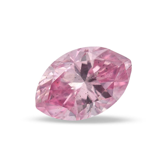0.11 Carat Fancy Intense Purplish Pink Marquise Diamond (SI1) GIA