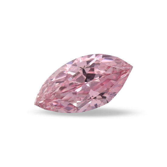 0.15 Carat Fancy Intense Pink Marquise Diamond SI1 GIA