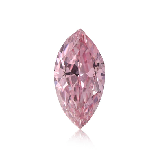 0.15 Karat Fancy Intense Pink Marquise Diamant SI1 GIA