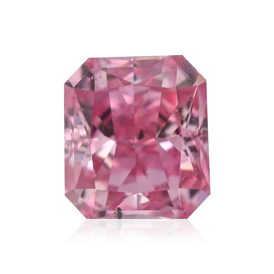 Diamante Radiant Fancy Vivid Purplish Pink da 0,21 carati SI1 GIA