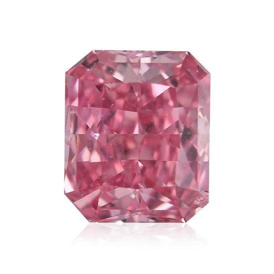 0,23 carati Fancy Vivid Pink Radiant Argyle Diamond SI1 GIA