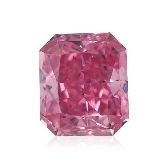 0,35 Karat Fancy Vivid Purplish Pink Radiant Argyle Diamant SI1 GIA