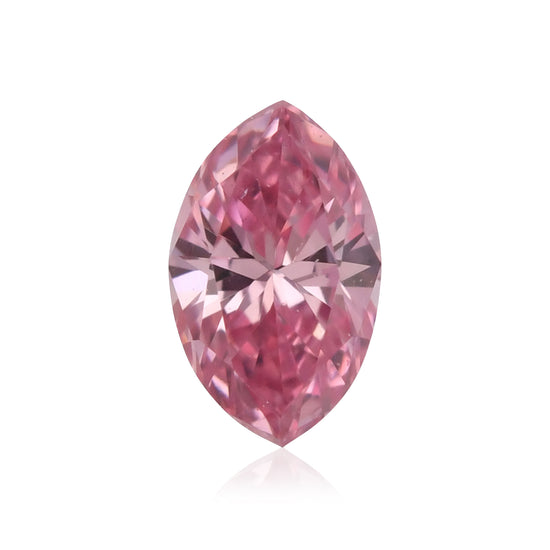 0,11 Karat Fancy Intense Pink Marquise Diamant (VS1) GIA