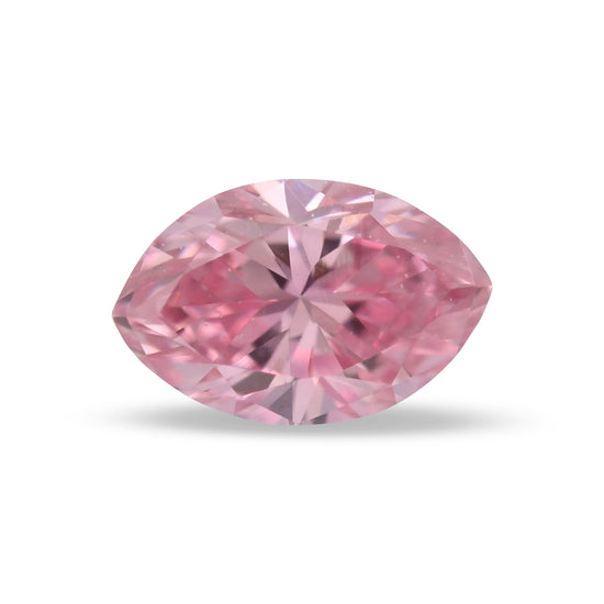 0.14 Karat Fancy Intense Pink Marquise Diamant (VS1) GIA