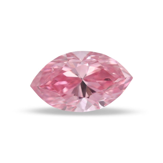 0.17 Carat Fancy Intense Pink Marquise Diamond VS2 GIA