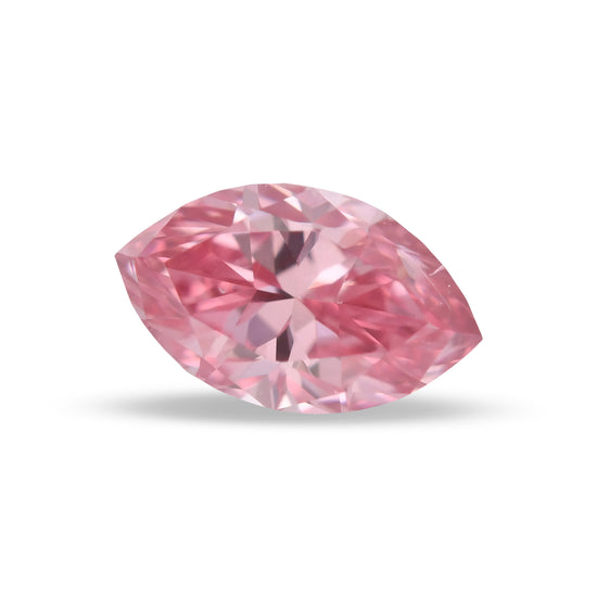 0.17 Carat Fancy Intense Pink Marquise Diamond VS2 GIA
