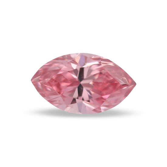 0.18 Carat Fancy Intense Pink Marquise Diamond VS2 GIA