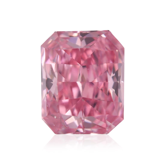 Diamante Argyle Radiant Fancy Intense Pink da 0,19 carati VVS2 GIA e Argyle