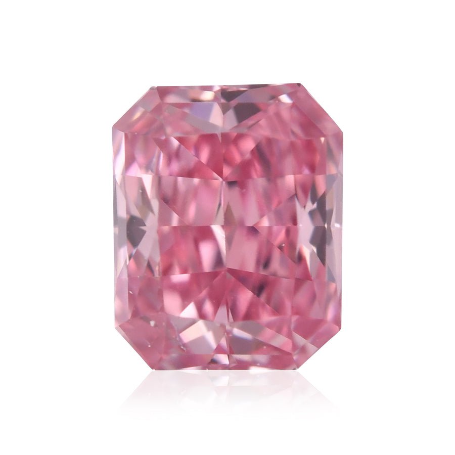0,19 Karat Fancy Intense Pink Radiant Argyle Diamant VVS2 GIA und Argyle
