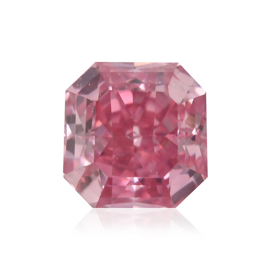 0,24 Karat Fancy Intense Purplish Pink Radiant Argyle Diamant VS2 GIA