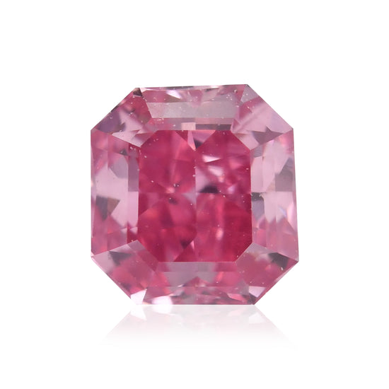 0.26 Karat Fancy Vivid Purplish Pink Radiant Argyle Diamant VVS1 GIA