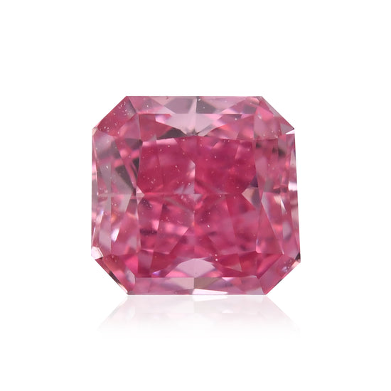 0.26 Karat Fancy Vivid Purplish Pink Radiant Argyle Diamant VS2 GIA