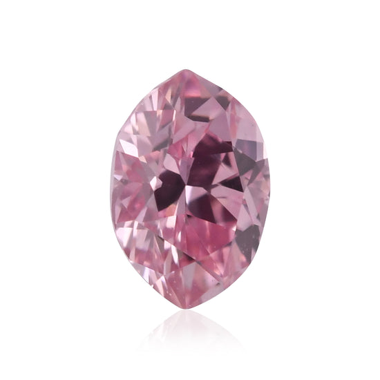 Diamante Marquise Rosa Purpureo Intenso Fantasia da 0,15 carati VS1 GIA