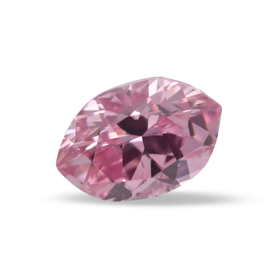 0.15 Carat Fancy Intense Purplish Pink Marquise Diamond VS1 GIA