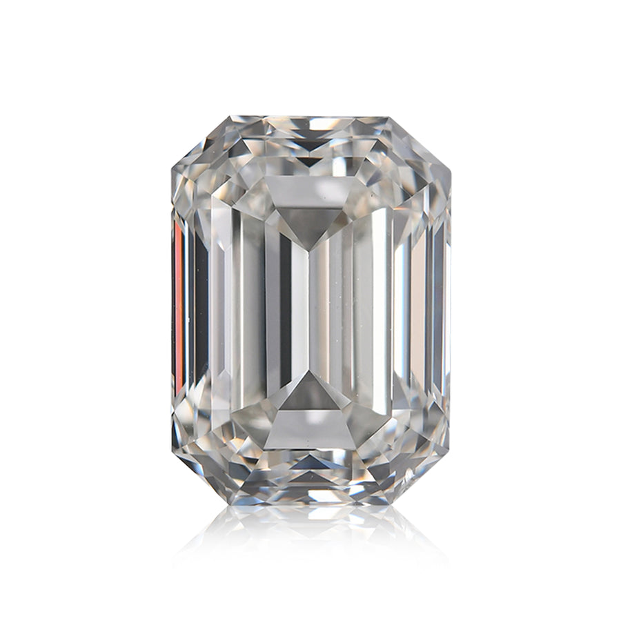 5.02 Karat I Smaragd Diamant SI1 GIA